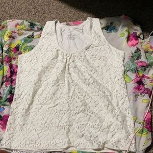 White tank top